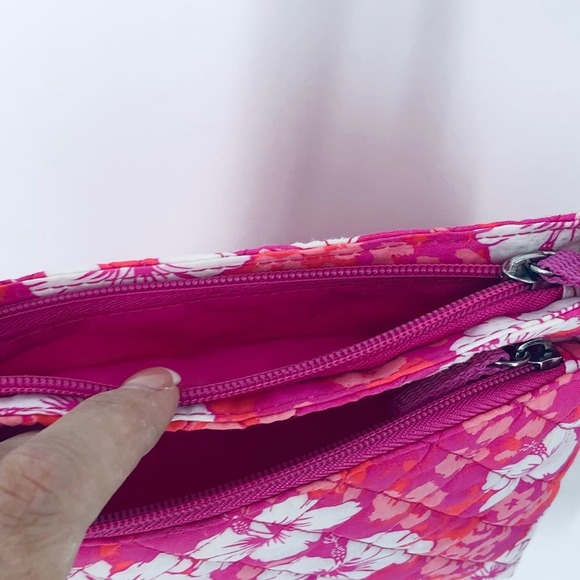 Hawaiian crossbody in pink, orange, and white - Picture 4 of 4